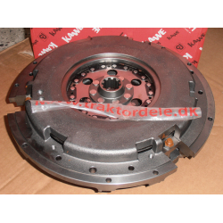 Komplet Dobbeltkobling til Fordson Super-Major. Med begge plader monteret.