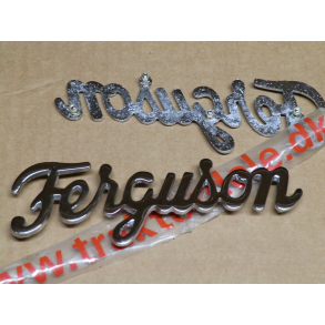 SPECIAL-DELE: Sideemblem-st, forkromet massiv messing. Til Ferguson31 klerhjlm