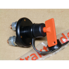 Hovedafbryder med rd ngle, til batterikabler. En vldig god id at montere...