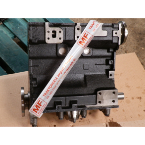 Forings-udskiftning og boring samt honing og planing af blok. 3-cyl Perkins 