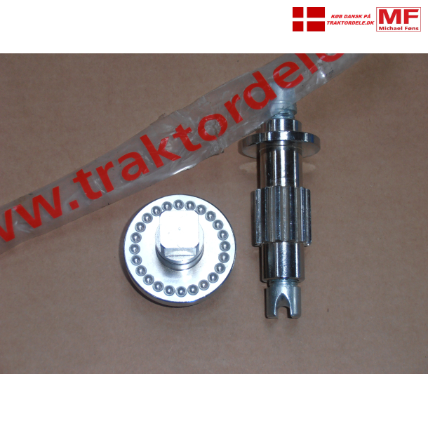 Brugt Bremsejusterings-skruest, monteret i ankerplade. Ferguson26-31