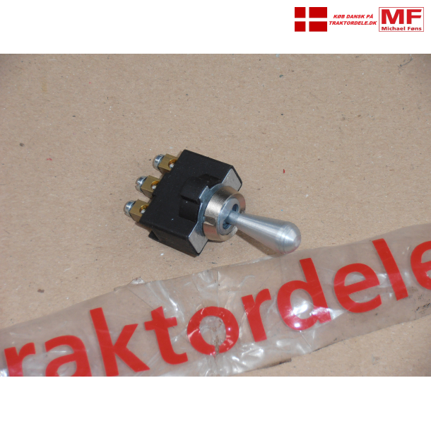 Vippekontakt til blinklys. Med alu-knop