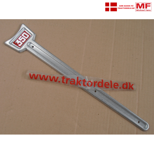 Frontemblem-slips med label, Volvo 350Boxer