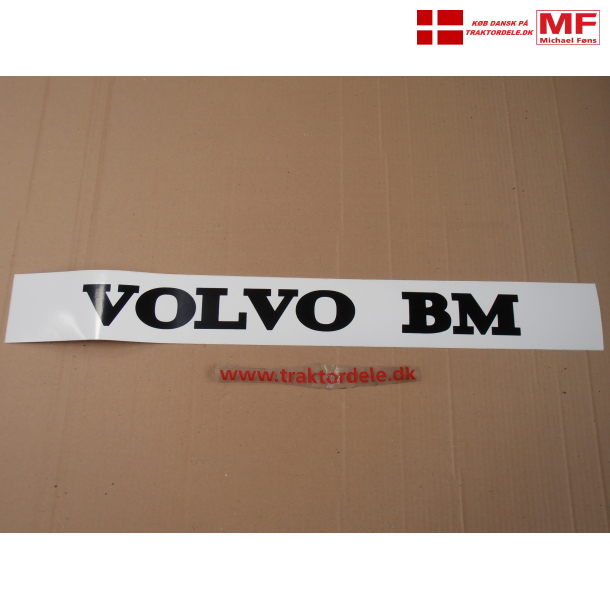 Transfers "VOLVO BM" Lngde ca 860mm. Til Volvo 600 og opad.