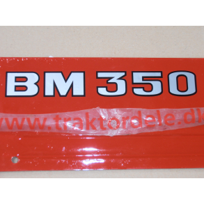 Transfer-label, BM350 til Volvo Boxer