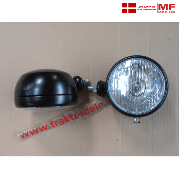 Forlygte-st til Volvo, H/V-st med 12V prer, pos+Hj-Lav