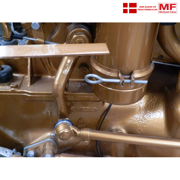 DEN RIGTIGE Guldmaling, 4Ltr-st plus hrder og 1L fortynder. Flot resultat i een arbejdsgang. 