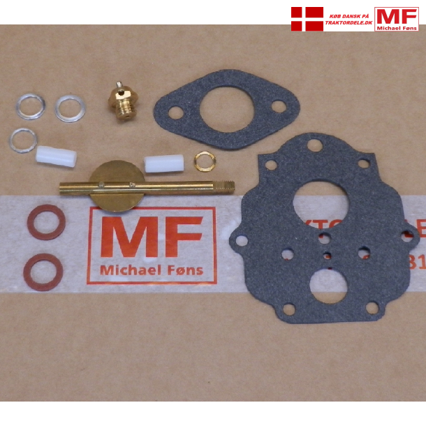 Karburator-renoveringsst. Efterset&tilpasset til MF35, MF135 og Fordson Dexta med Zenith 28G/28G-2