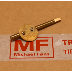 Gasspjlds-aksel med spjld. 28G og 28G-2