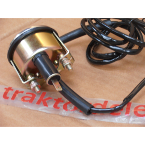 Varmemler med beige-farvet skalabund og M10 fler-tilslutning og 1800mm fler-kabel.