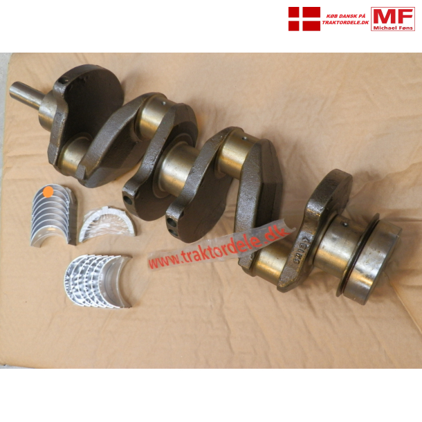 Brugt krumtap i OK stand. Standard 23C. Leveres med nye lejer/trykskiver.