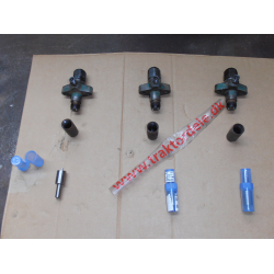 Skift af dysespids, samt justering af tryk. Arbejds-ln! Fordson, Perkins- og Standard diesel