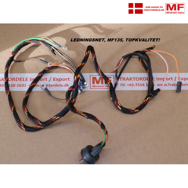 Lednings-net i Topkvalitet, MF135/Diesel med jvnstrmsdynamo.