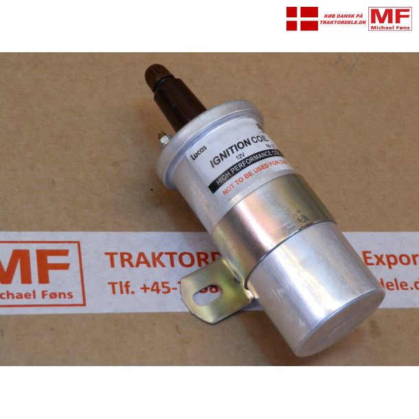 TOPKVALITET: Tndspole, 12Volt LUCAS med skrueterminal. Til Ferguson, MF35 samt Dexta