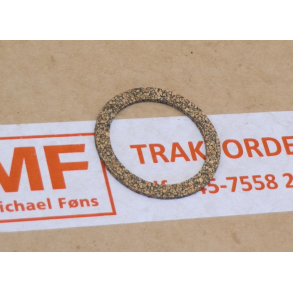 Benzinglas-ring i gummikork, til ny type hane p Ferguson og MF35 med 50mm glas.