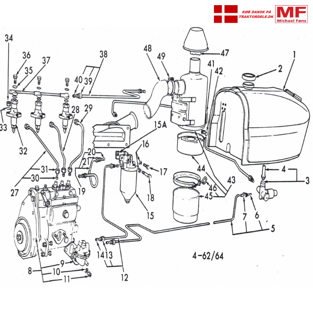 Split-tegning, Super-Dexta Dieselsystem