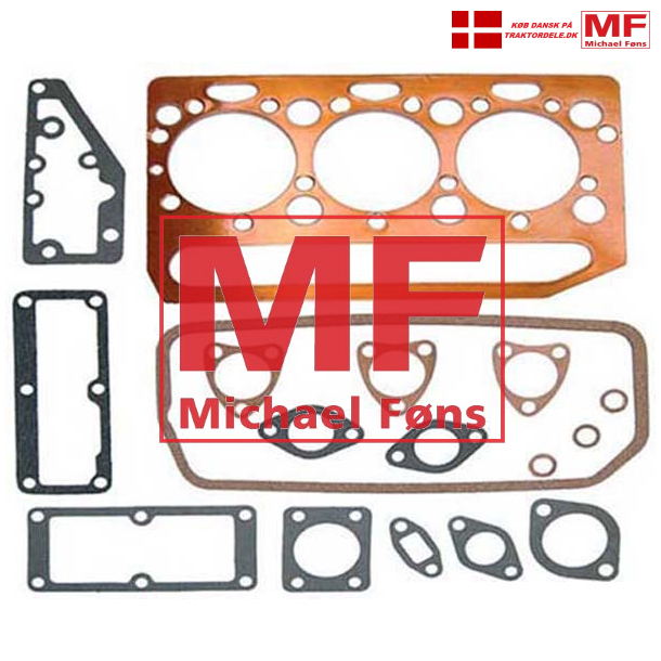 Toppaknings-st, kobber-type. Med anvisning. Dexta diesel