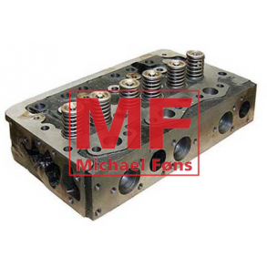 Topstykke m. stttebolte v. manifold+forkamre! MF35/3-cyl. Fordson Dexta/Super-Dexta, samt Volvo320 