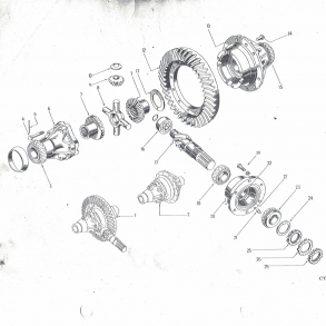 Ferguson bagtj+lejer+enkeltdele