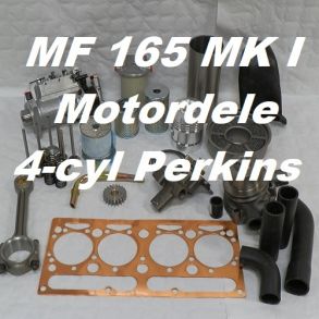 MOTORDELE & KØLING. MF165 MKI