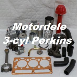 MOTORDELE & KØLING. PERKINS 3-CYL